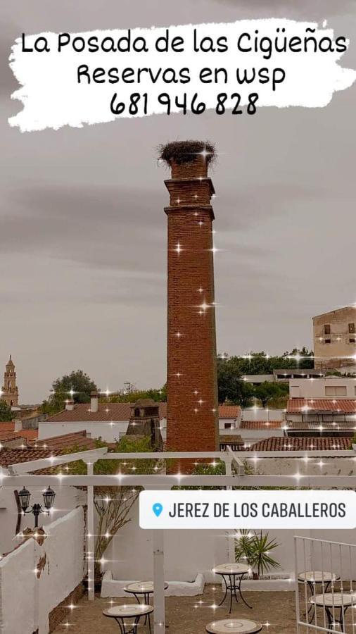 Hotel Rural La Posada De Las Cigueenas Jerez De Los Caballeros Exterior foto